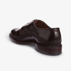 Leeds Shell Cordovan Derby Dress Shoe Brown Cordovan Leather