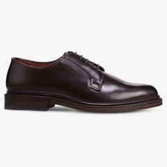 Leeds Shell Cordovan Derby Dress Shoe Brown Cordovan Leather