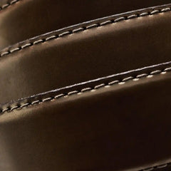 Cordovan Avenue II Dress Belt Brown Cordovan Leather