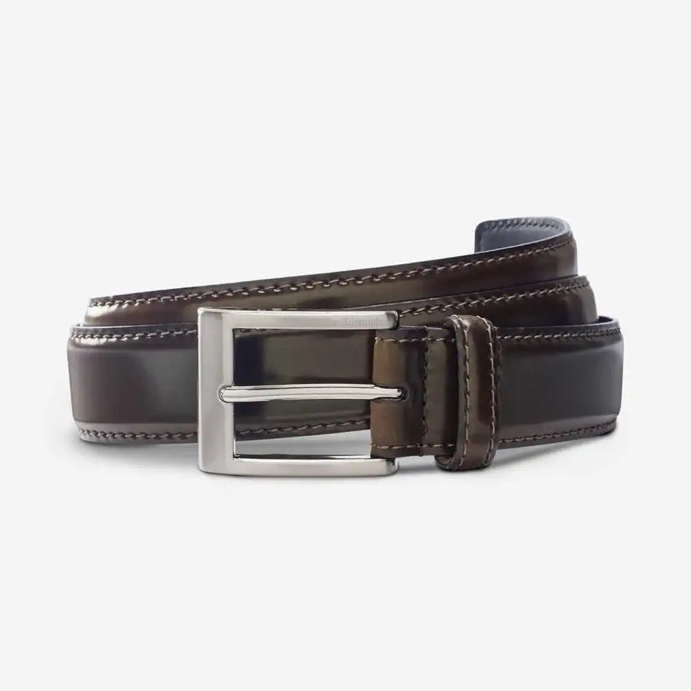 Cordovan Avenue II Dress Belt Brown Cordovan Leather