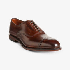 Fifth Avenue Cap-toe Oxford Dress Shoe Mahogany Leather