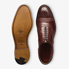 Strand Shell Cordovan Cap-toe Oxford Dress Shoe Chili Cordovan Leather
