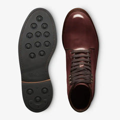 Higgins Mill Shell Cordovan Leather Boot Chili Cordovan Leather