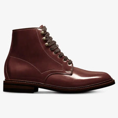 Higgins Mill Shell Cordovan Leather Boot Chili Cordovan Leather