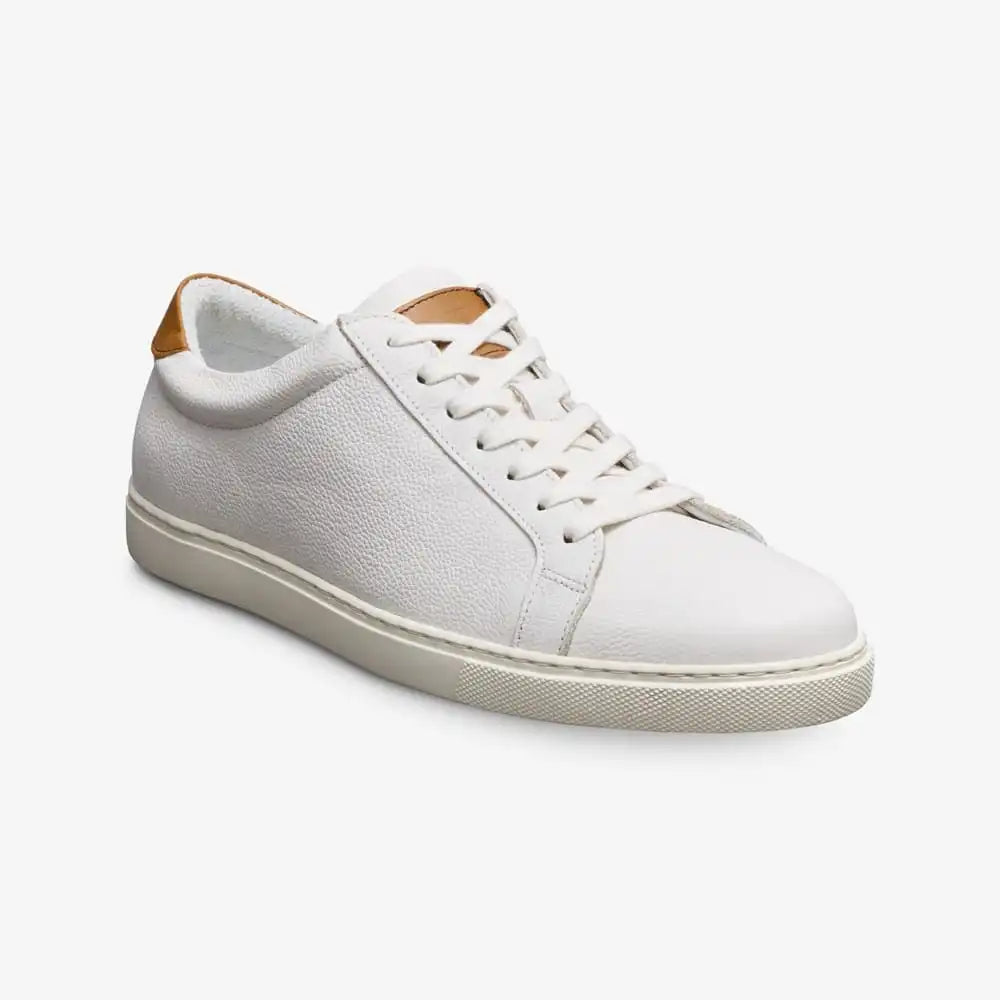 Courtside Lace-up Sneaker White Leather
