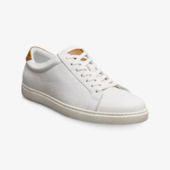 Courtside Lace-up Sneaker White Leather
