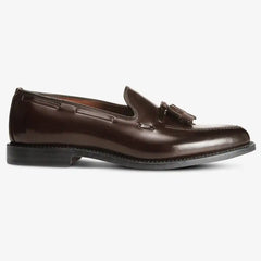 Grayson Shell Cordovan Tassel Loafer Brown Cordovan Leather