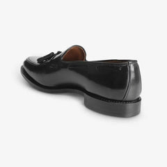Grayson Shell Cordovan Tassel Loafer Black Cordovan Leather