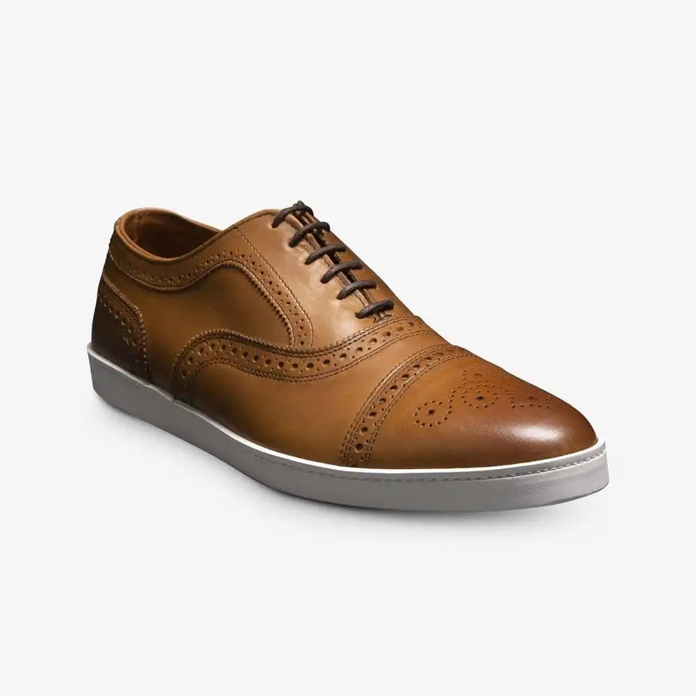 Strand Oxford Dress Sneaker Walnut Brown Leather