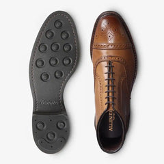 Hamilton Weather-ready Oxford Dress Boot Walnut Brown Leather