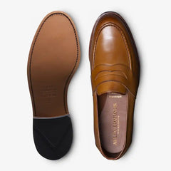 Randolph Penny Loafer Walnut Brown Leather