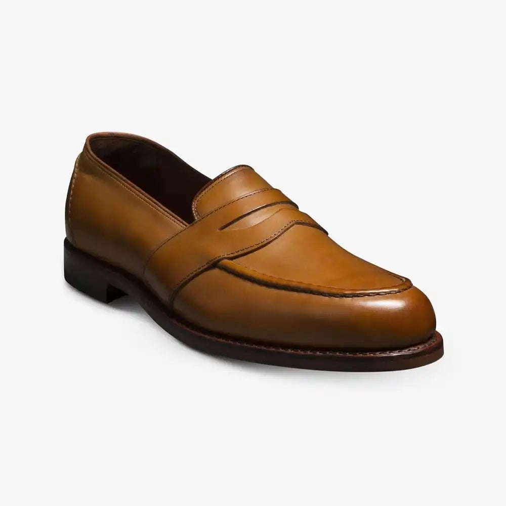 Randolph Penny Loafer Walnut Brown Leather