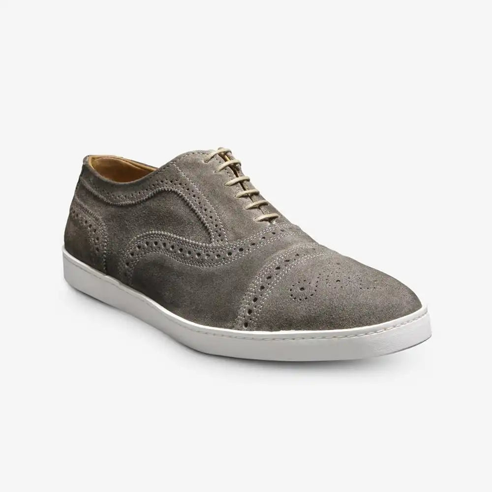 Strand Oxford Dress Sneaker Grey Suede