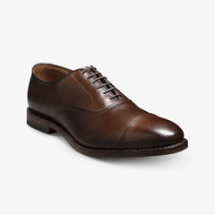 Park Avenue Cap-toe Oxford Dress Shoe Mahogany Leather