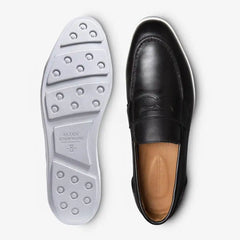 Randolph Slip-on Sneaker Black Leather