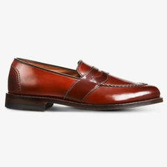 Randolph Shell Cordovan Penny Loafer Chili Cordovan Leather