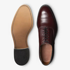 Park Avenue Cap-toe Oxford Dress Shoe Burgundy Leather