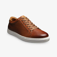 Courtside Lace-up Sneaker Chili Leather