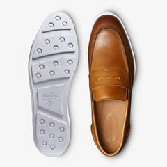 Randolph Slip-on Sneaker Walnut Leather