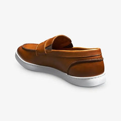 Randolph Slip-on Sneaker Walnut Leather