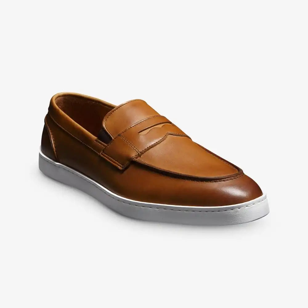 Randolph Slip-on Sneaker Walnut Leather