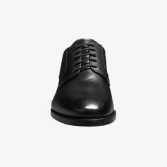 Windsor Plain-toe Derby Dress Shoe Black Leather