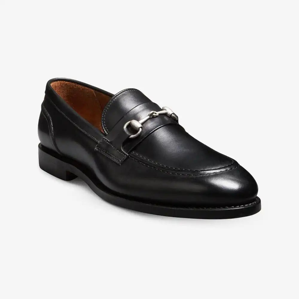 Randolph Bit Loafer Black Leather