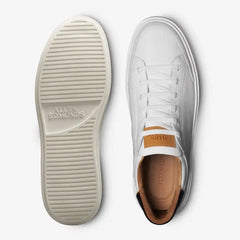 Oliver Slip-on Stretch-lace Sneaker White Leather