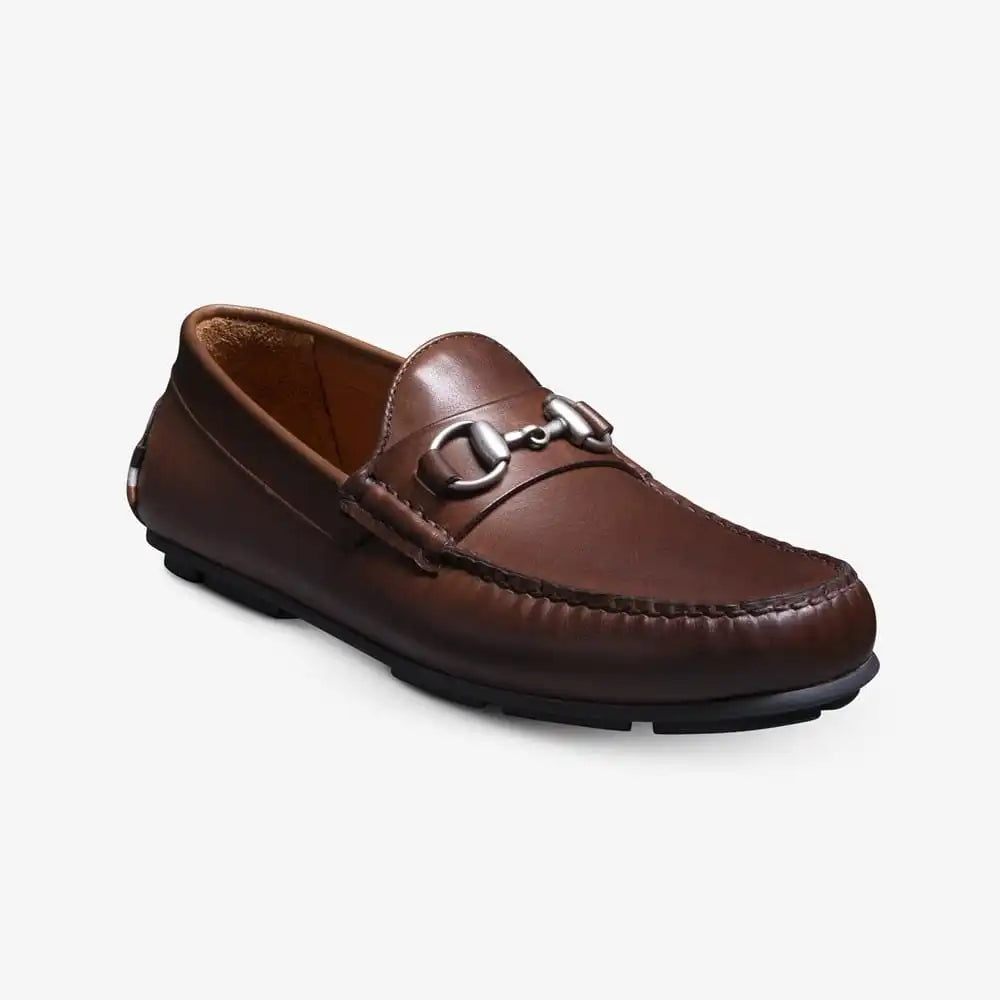Sebastian Bit Driving Loafer Mahogany Leather