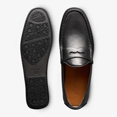Super Sport Penny Loafer Black Leather