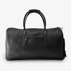 Leather Weekender Black Leather