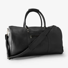 Leather Weekender Black Leather