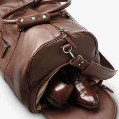 Leather Weekender Chili Leather