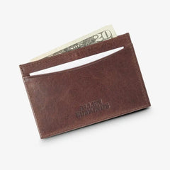 Slim Card Case Brown Leather