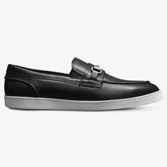 Randolph Bit Slip-on Sneaker Black Leather