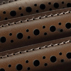 Manistee Dress Belt Brown Leather