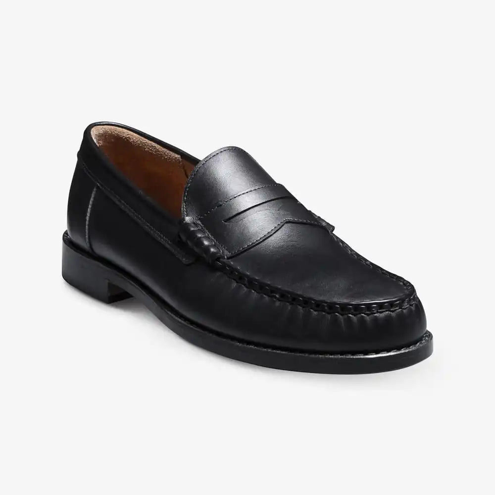 Newman Penny Loafer Black Leather