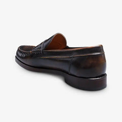 Newman Penny Loafer Antique Bronze Leather