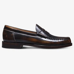 Newman Penny Loafer Antique Bronze Leather