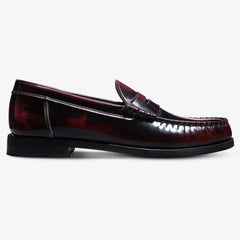 Newman Penny Loafer Antique Burgundy Leather
