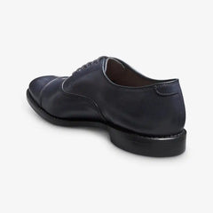 Park Avenue Cap-toe Oxford Dress Shoe Navy Leather