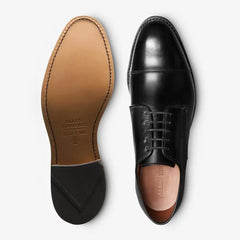 Park Avenue Cap-toe Derby Dress Shoe Black Leather