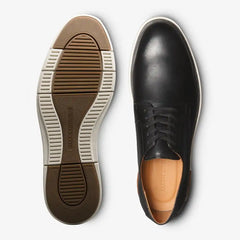 Carson Lace-up Hybrid Derby Black Leather