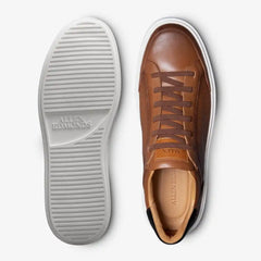 Oliver Slip-on Stretch-lace Sneaker Luggage Tan Leather