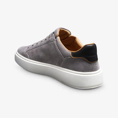 Oliver Slip-on Stretch-lace Sneaker Grey Suede