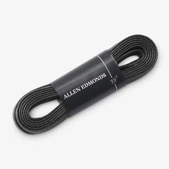 39" Flat Glazed Replacement Laces Black