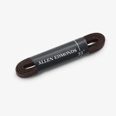 33" Flat Glazed Replacement Laces Brown