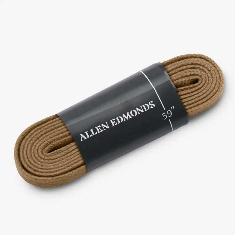 59" Flat Glazed Replacement Laces Alabaster