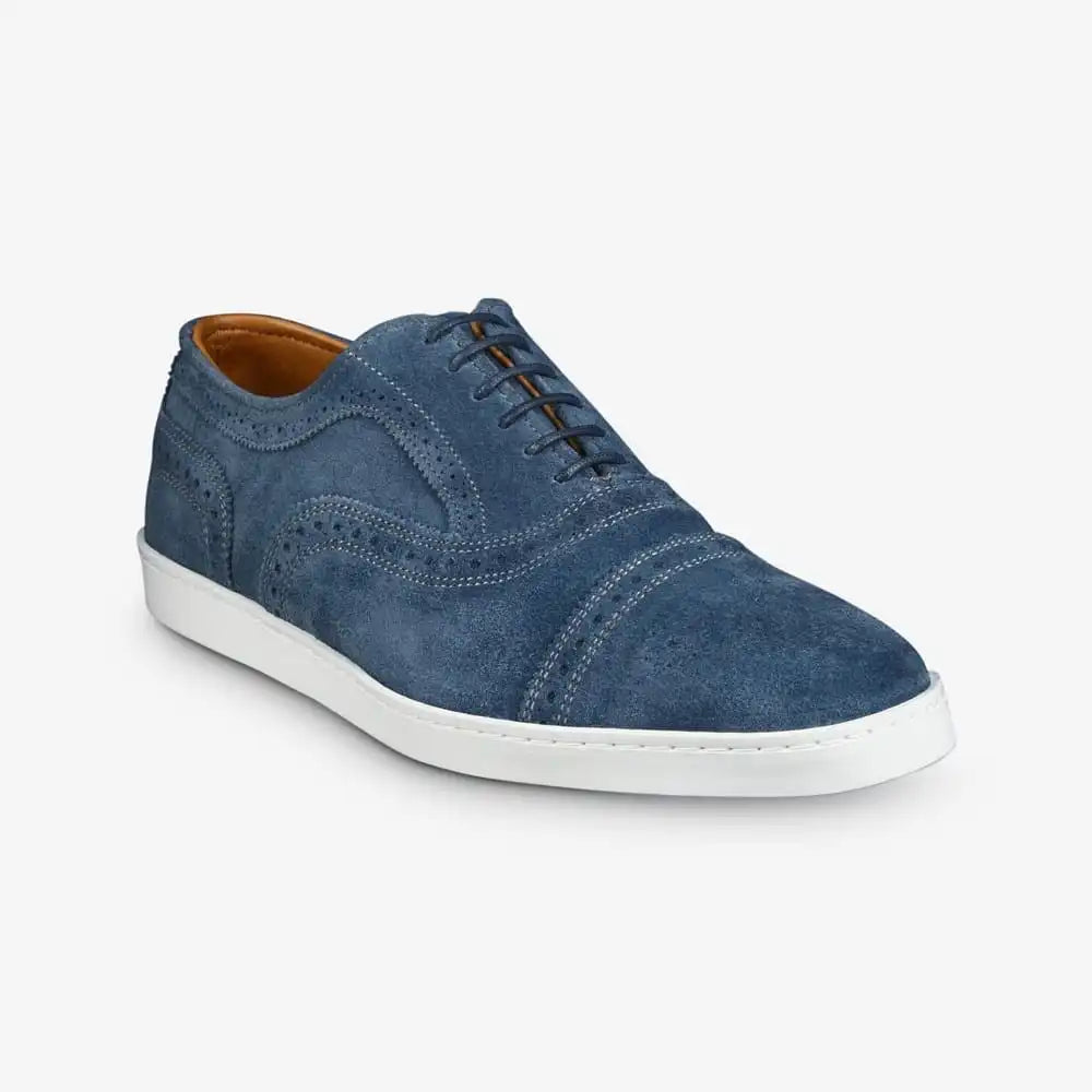 Strand Oxford Dress Sneaker Denim Suede