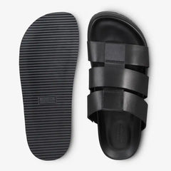Davis Sandal Black Leather
